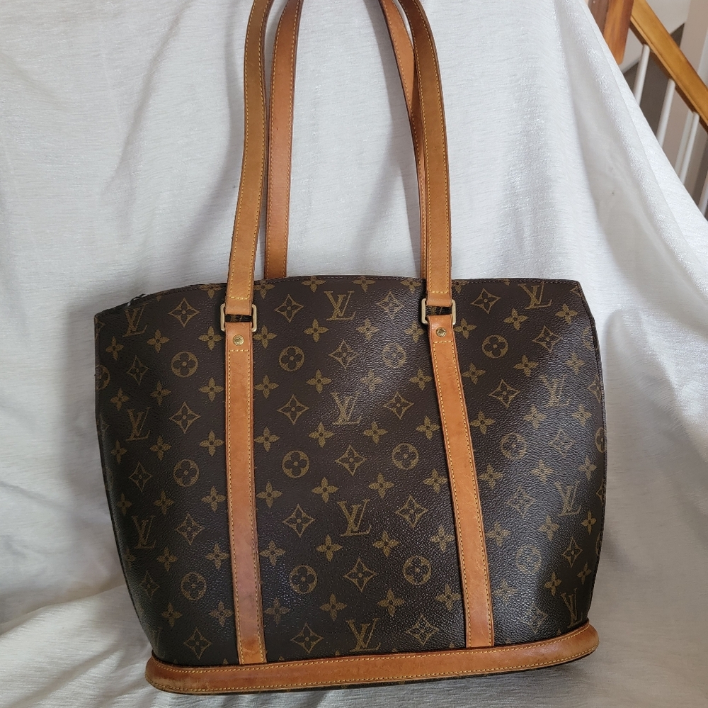 Louis Vuitton Brown Monogram Tote Bag